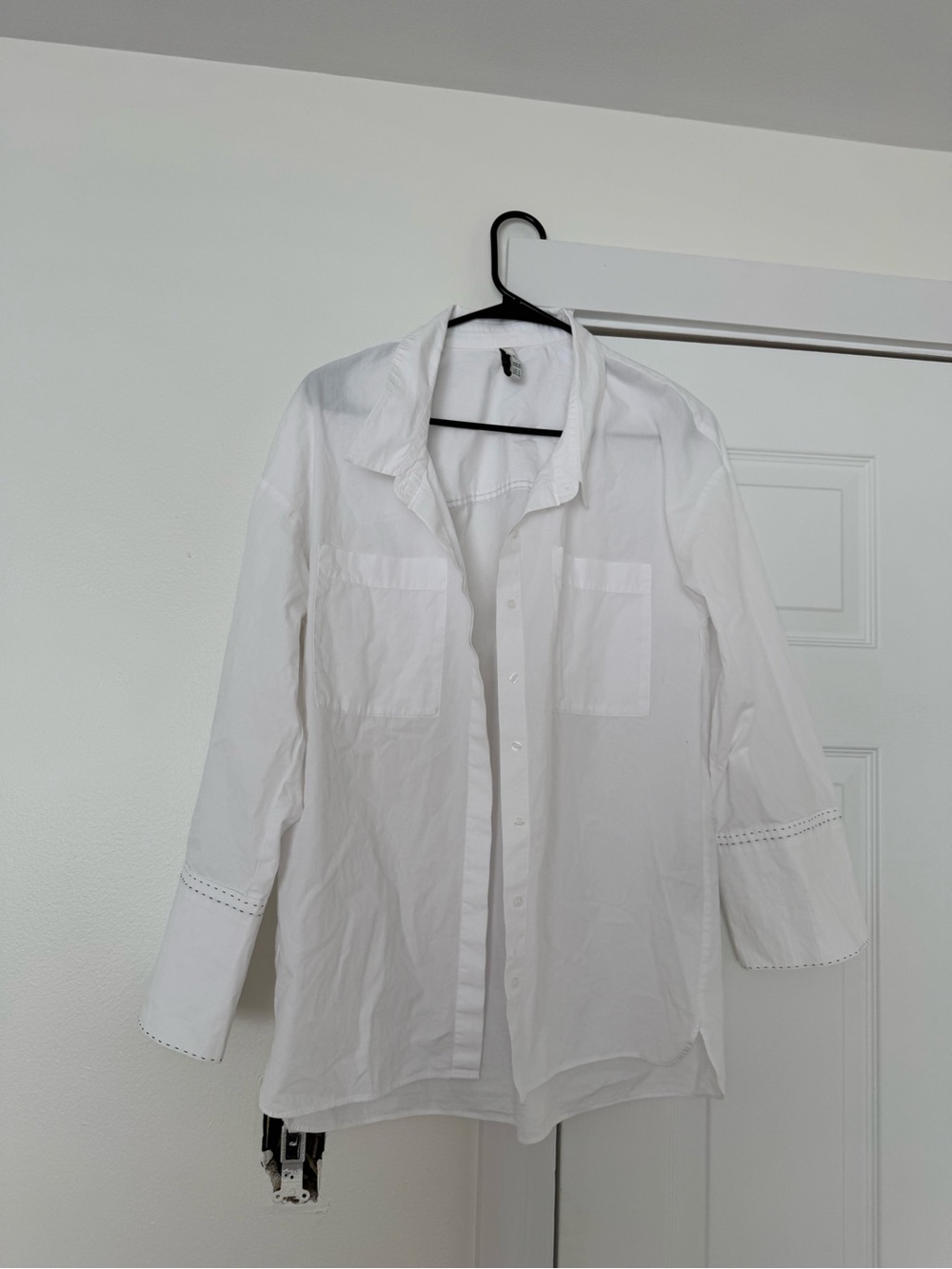 Classic White Button-Down Shirt - Women’s
